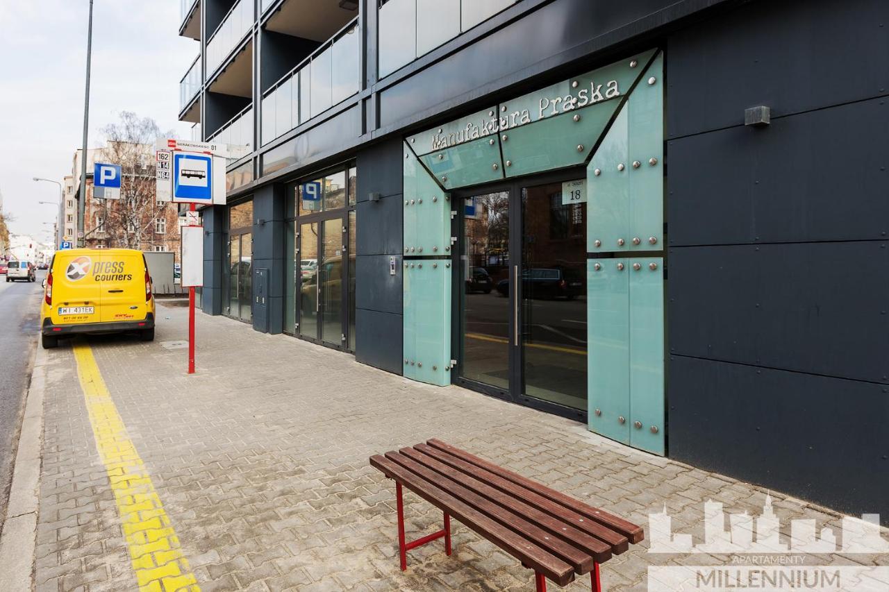 Apartamento Millennium Manufaktura Blue Varsovia Exterior foto